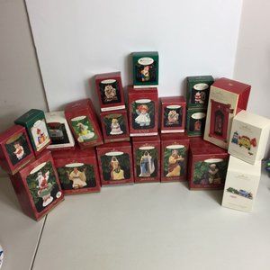 Hallmark Keepsake Ornament Lot Of 20 Christmas Decoration Holiday Ornaments